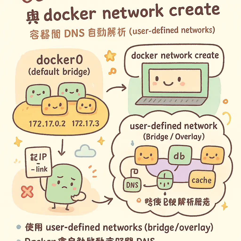 docker network create - docker