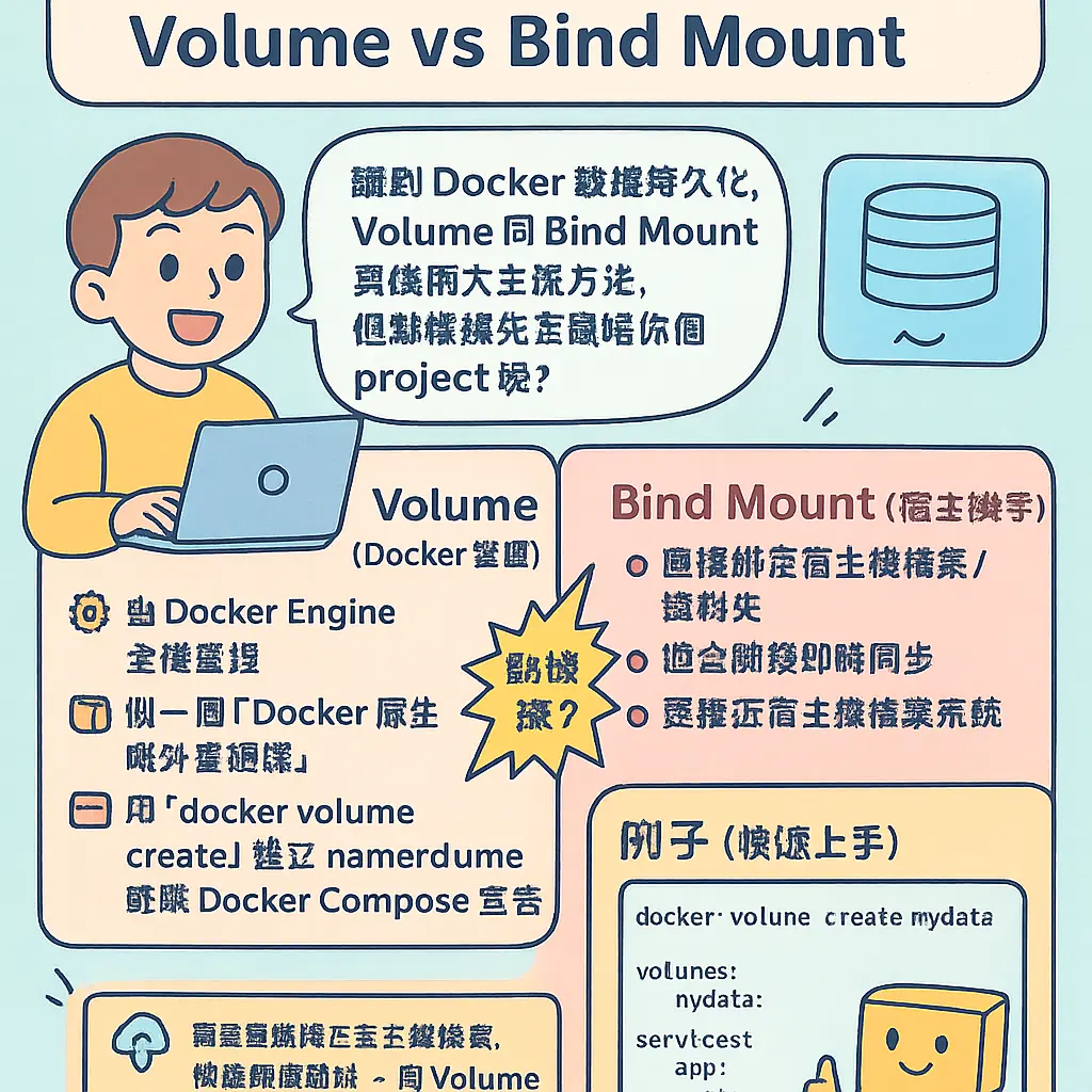 docker volume create - Compose