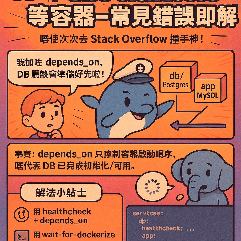 docker compose wait - MySQL