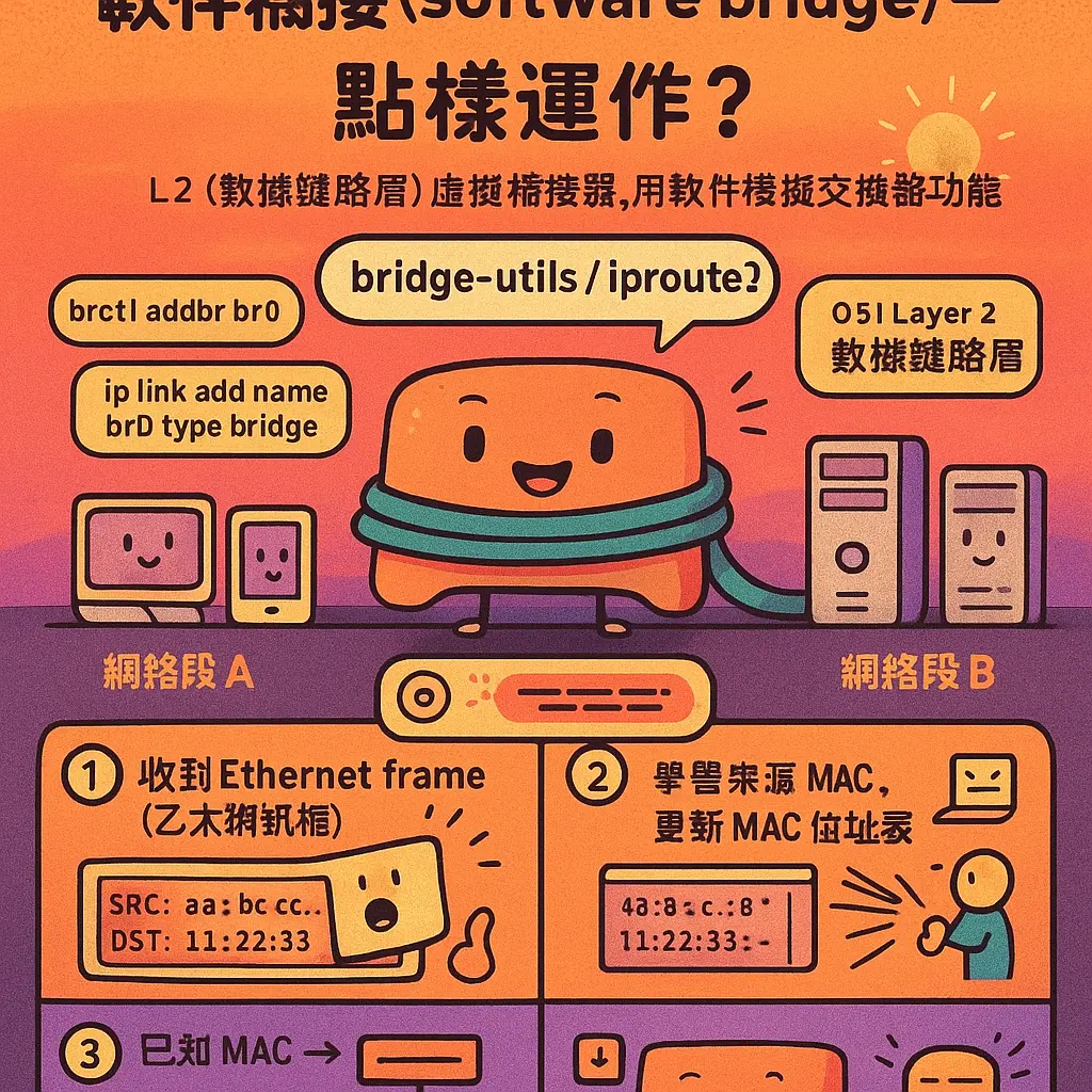 network bridge - bridge