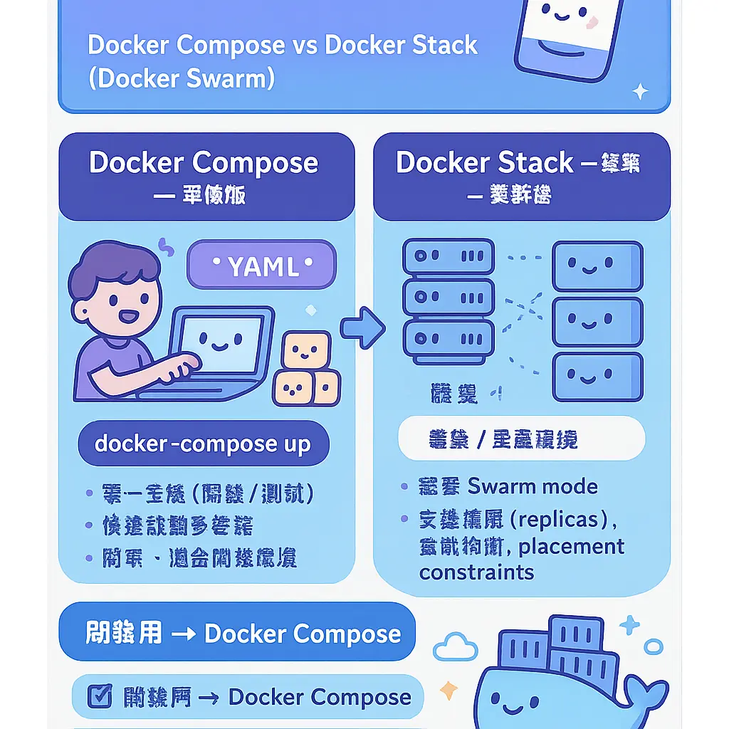 docker stack deploy - Compose