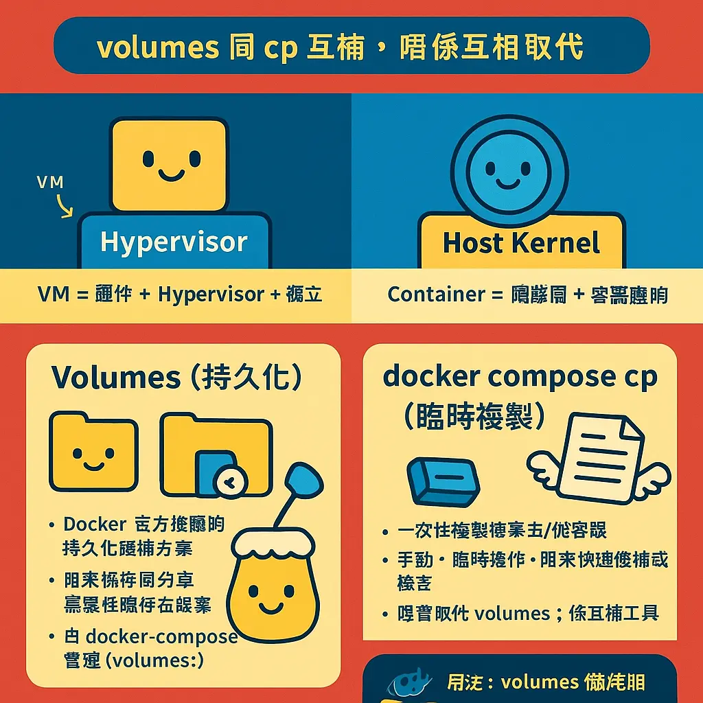 docker compose cp - Hypervisor