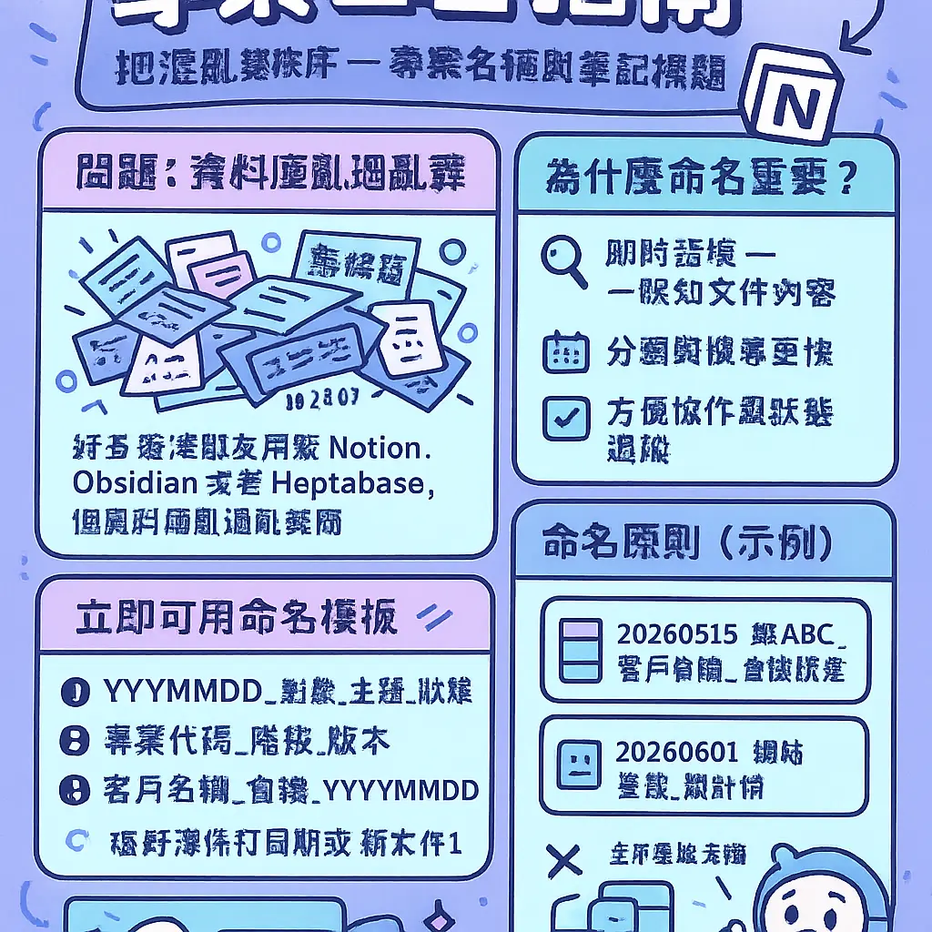 專案名稱 - Notion