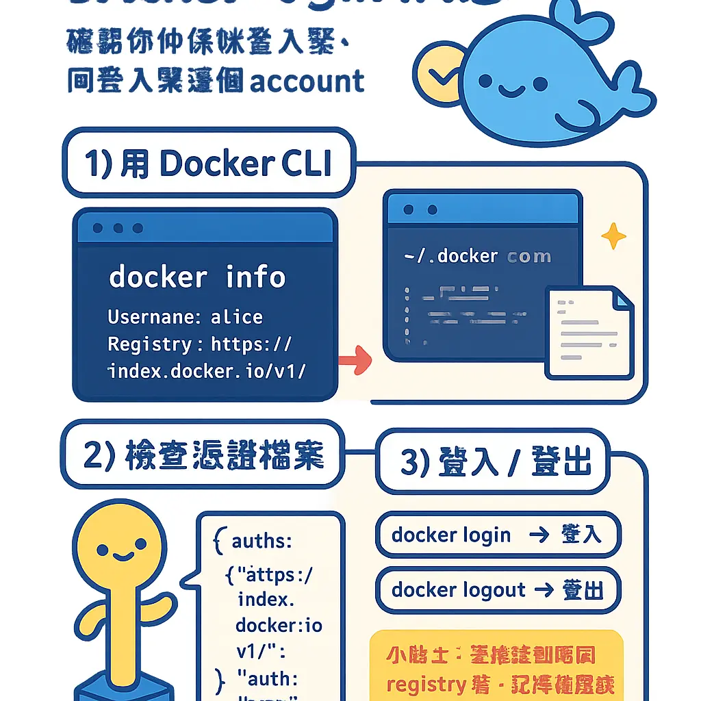 docker login - authentication