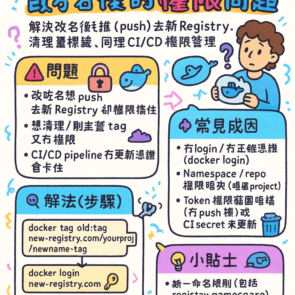 docker image rename - container