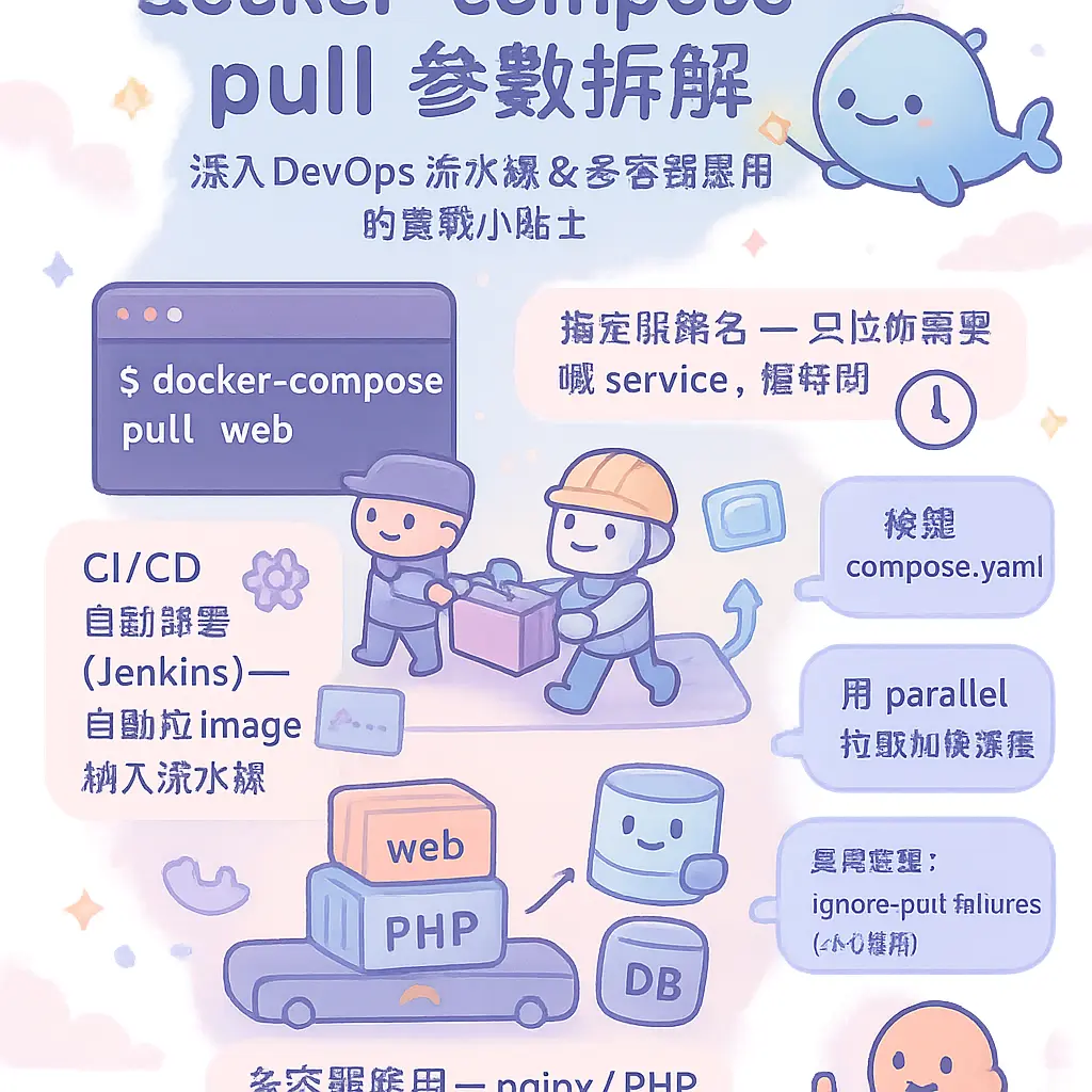docker-compose pull - 網路