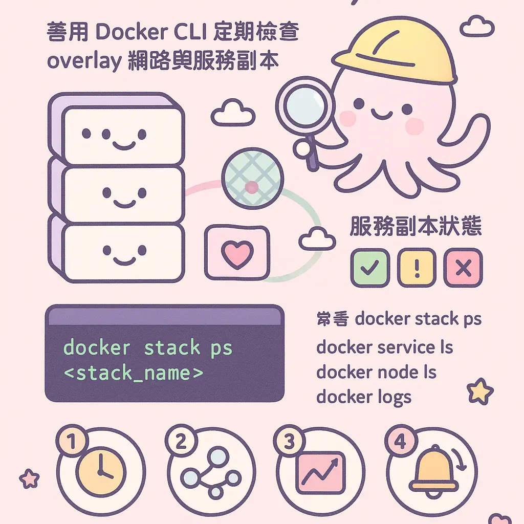 docker stack deploy - overlay 網路