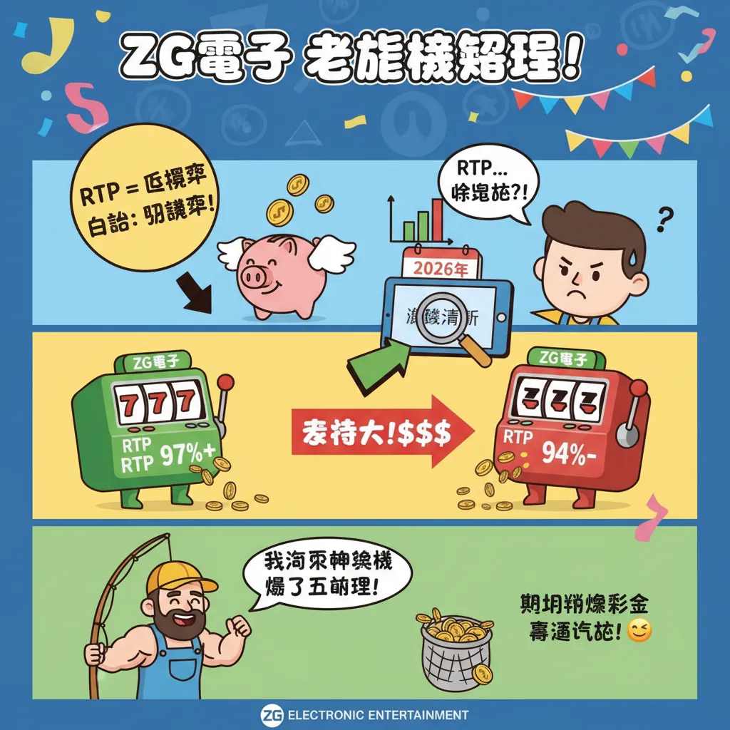 ZG電子老虎機攻略：掌握高RTP與爆彩金的遊戲策略