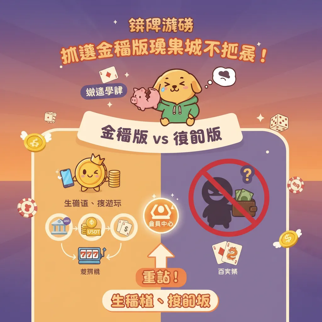 現金版娛樂城挑選技巧