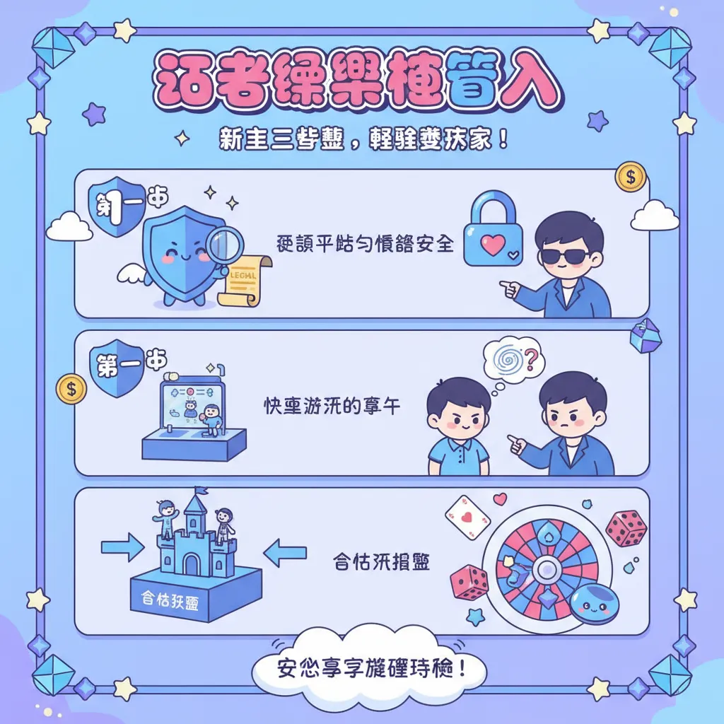 新手登入三步驟搞定