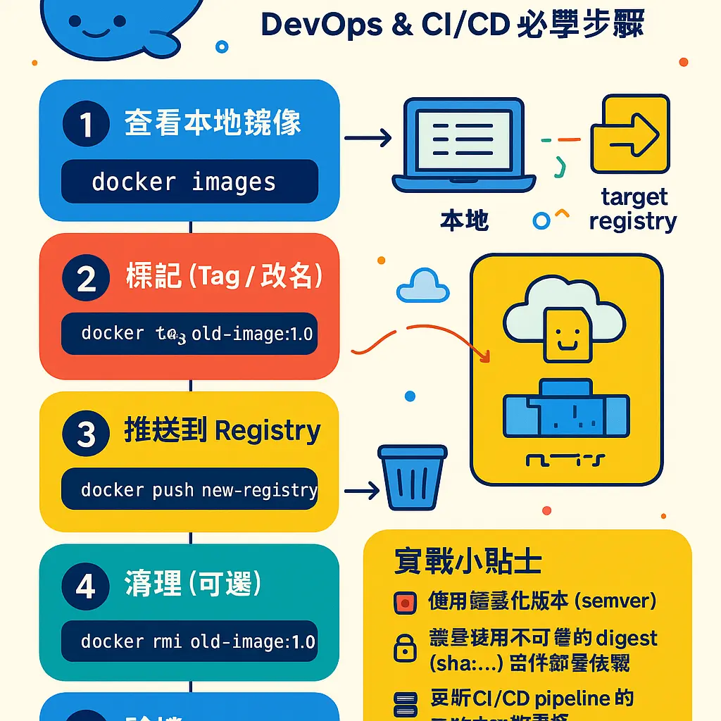 docker image rename - Docker