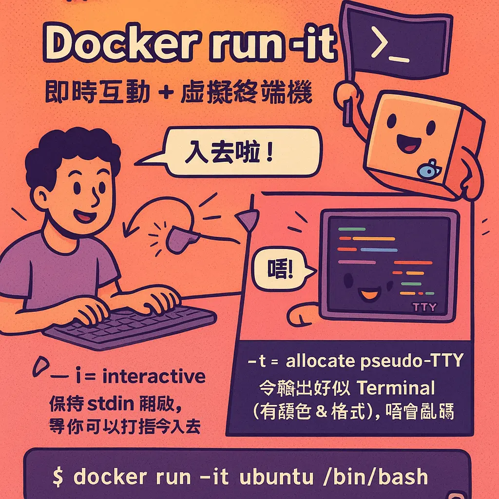 docker run it - Docker