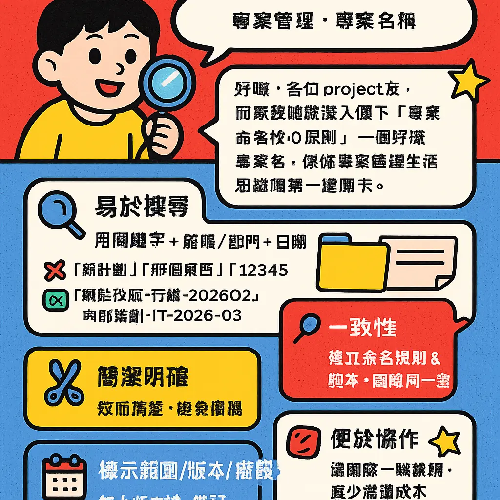 專案名稱 - 專案管理