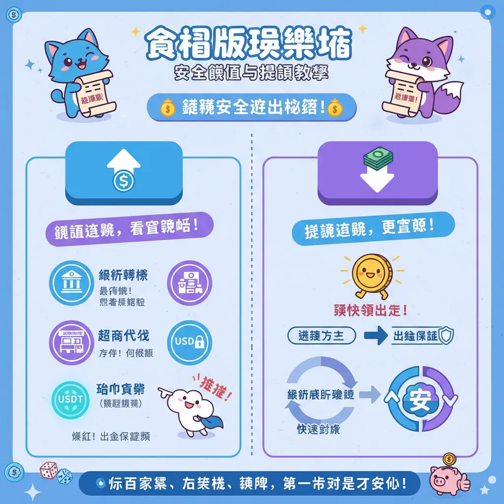 安全儲值與提領教學