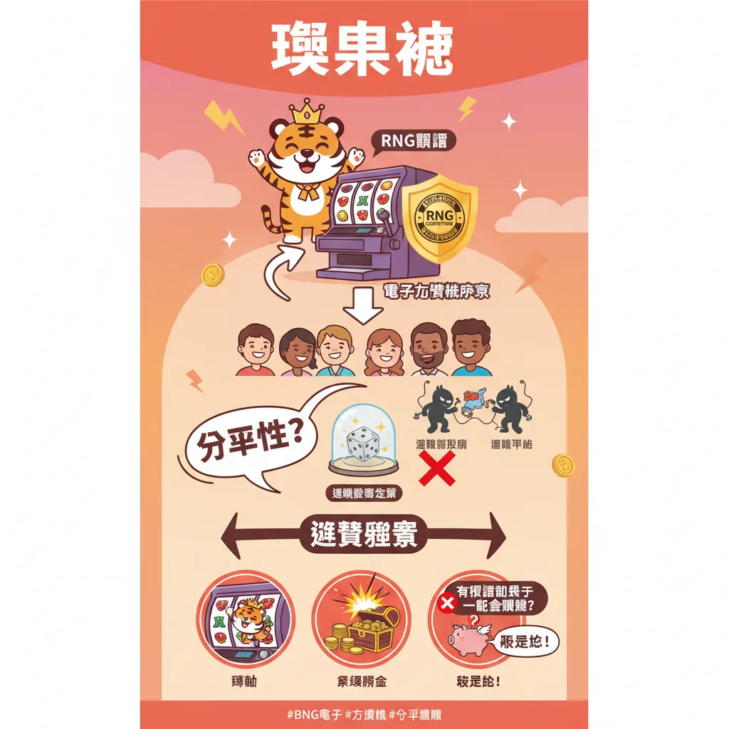 從RNG認證看BNG電子遊戲的公平性與RTP回報率
