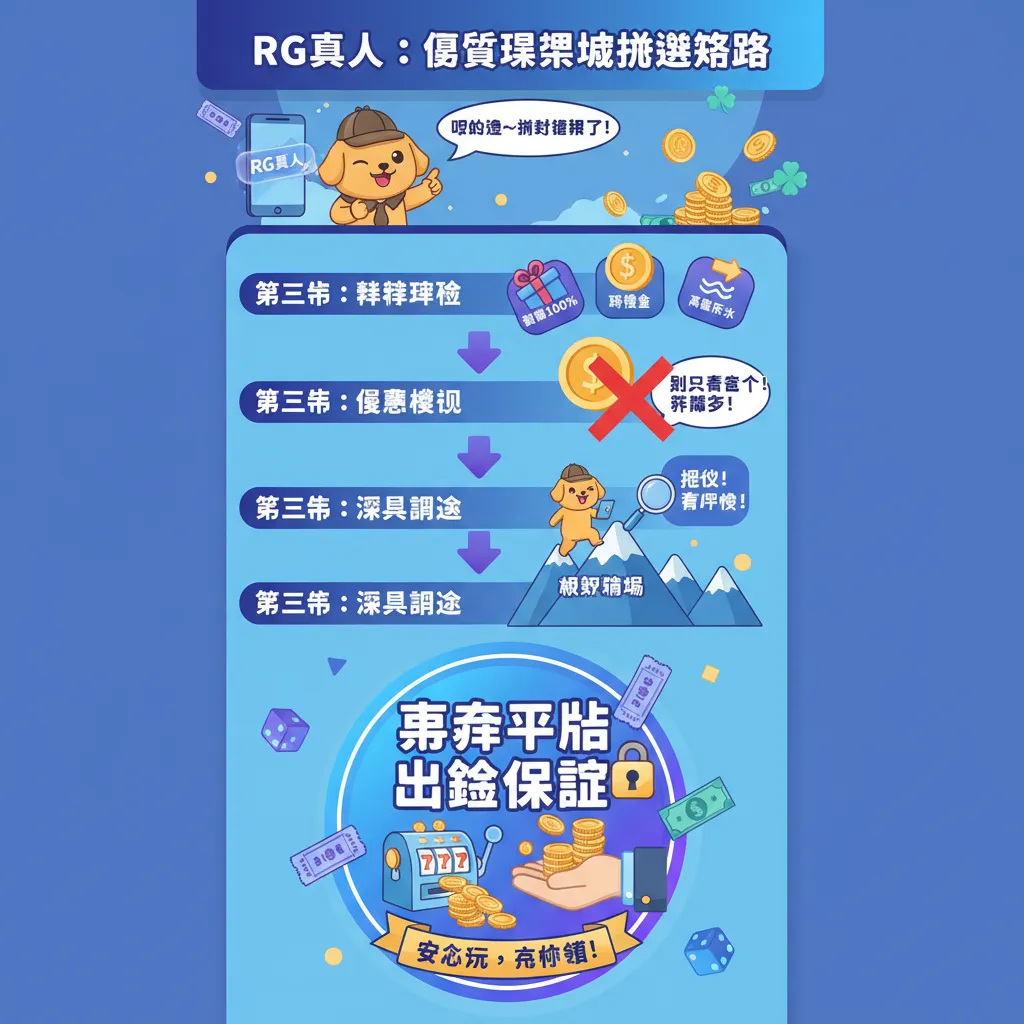 挑選優質線上娛樂城：從RG真人體驗到博弈平臺出金保證