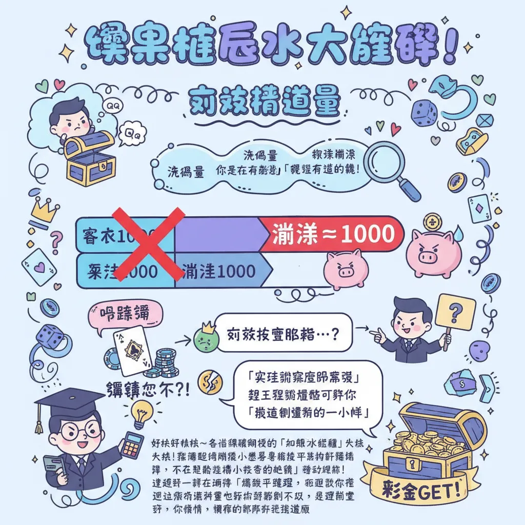 如何計算返水金額