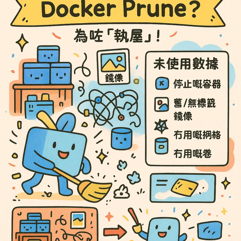 docker prune - 容器