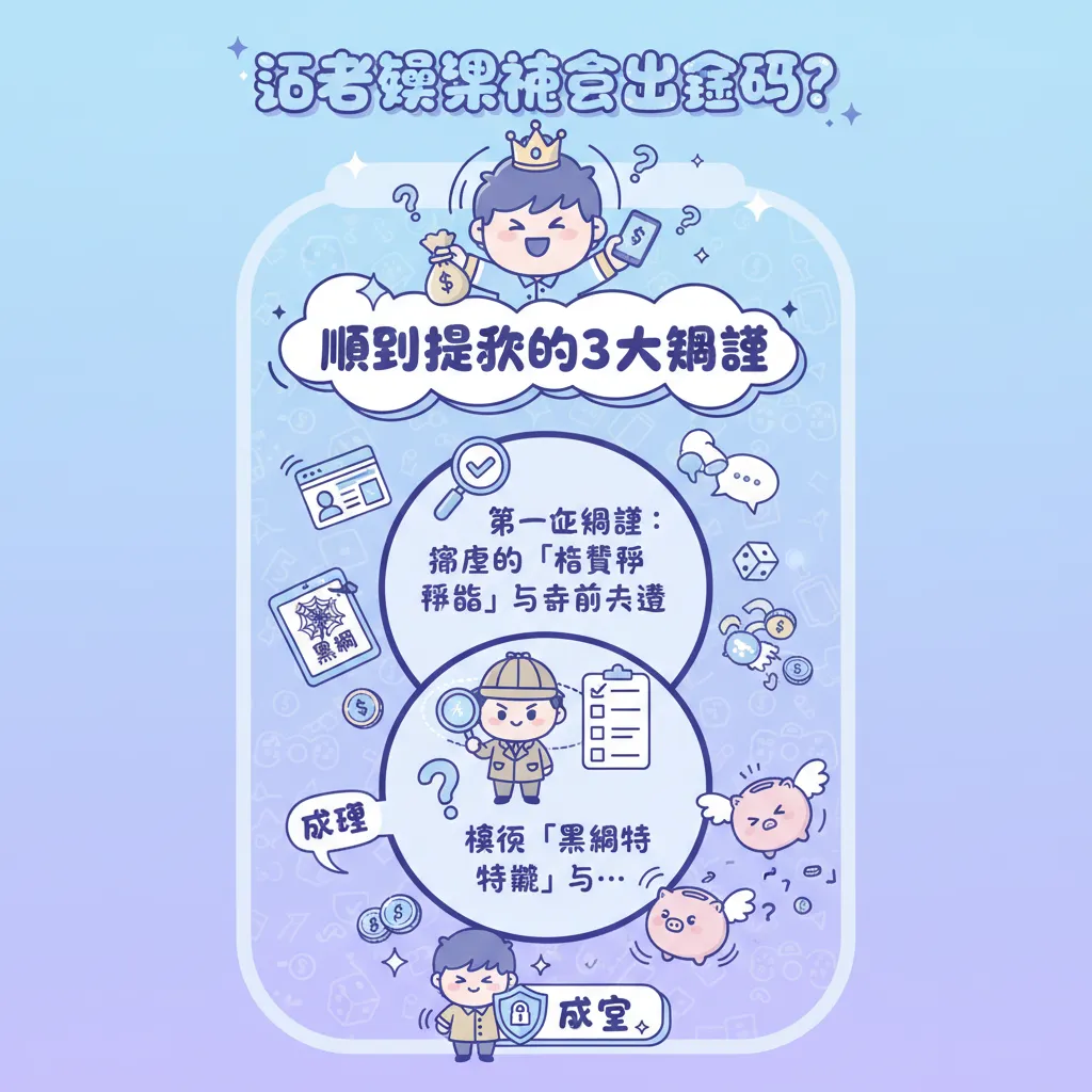 順利提款的3大關鍵