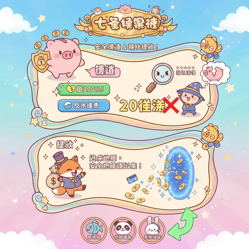 安全儲值與提款避雷指南