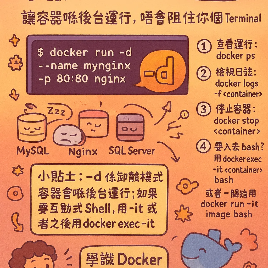 docker run it - bash