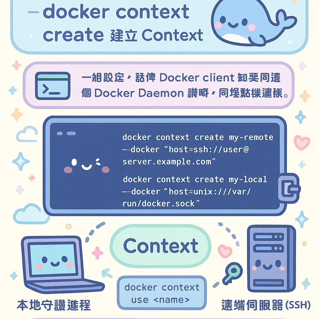 docker context create - Context