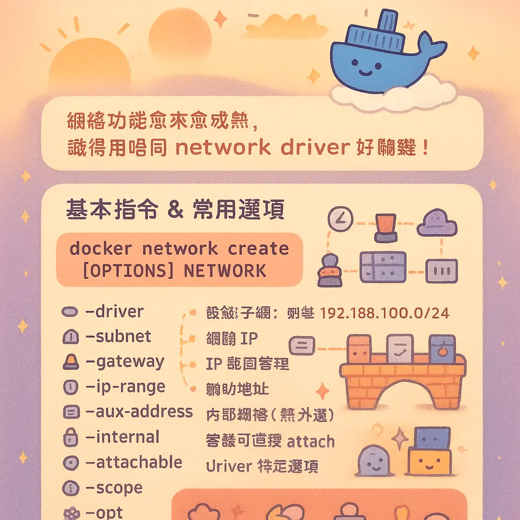 docker network create - Docker