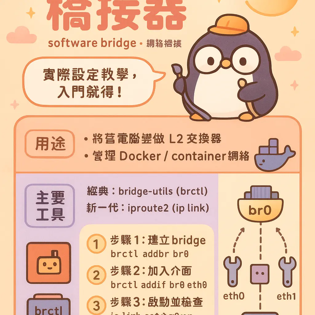 network bridge - 橋接器