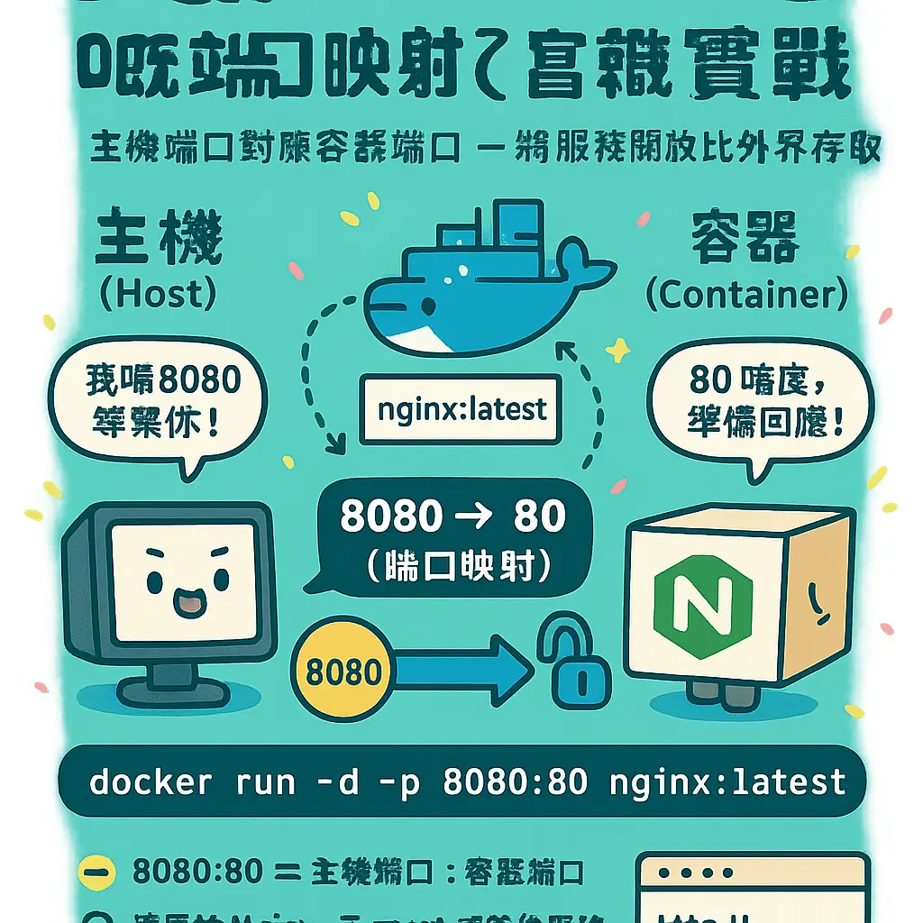 docker run port - Nginx