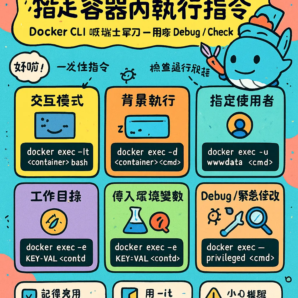 docker exec - Container