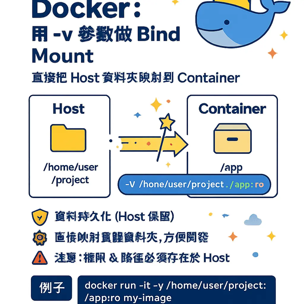 docker volume create - mount