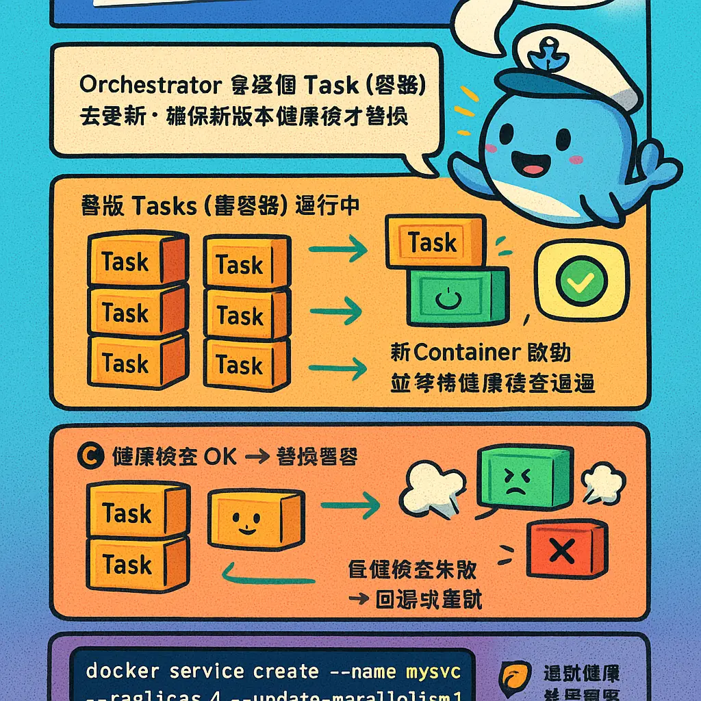 docker service create - Task