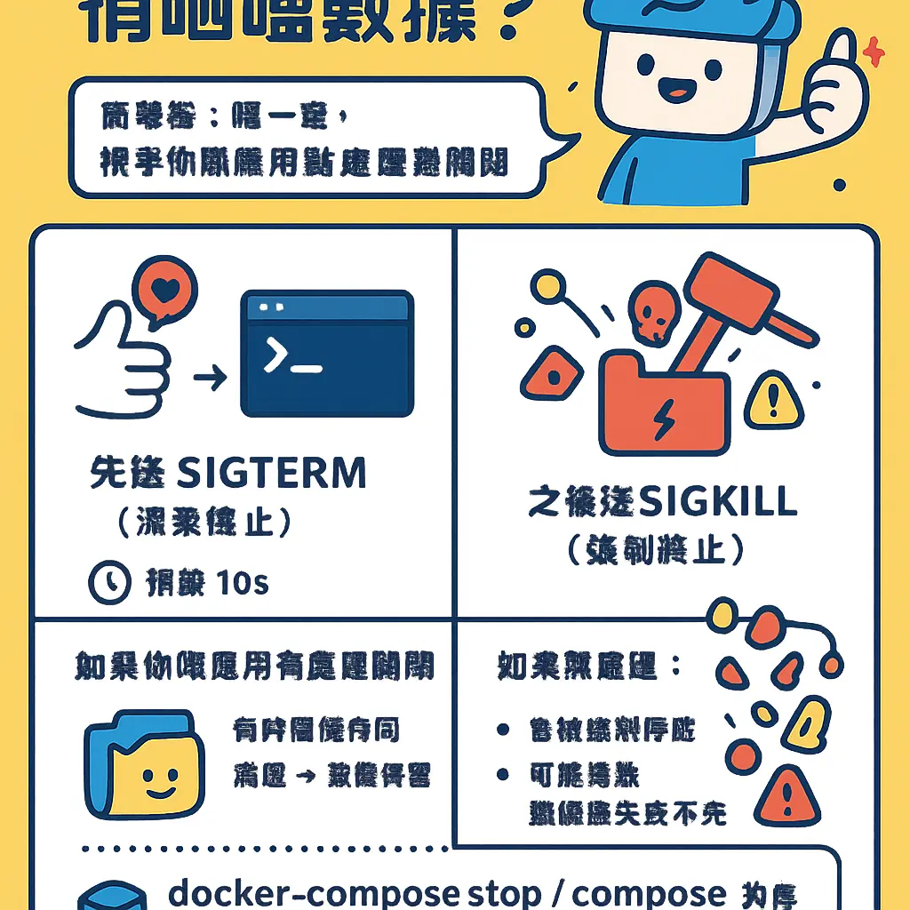 docker stop - Compose