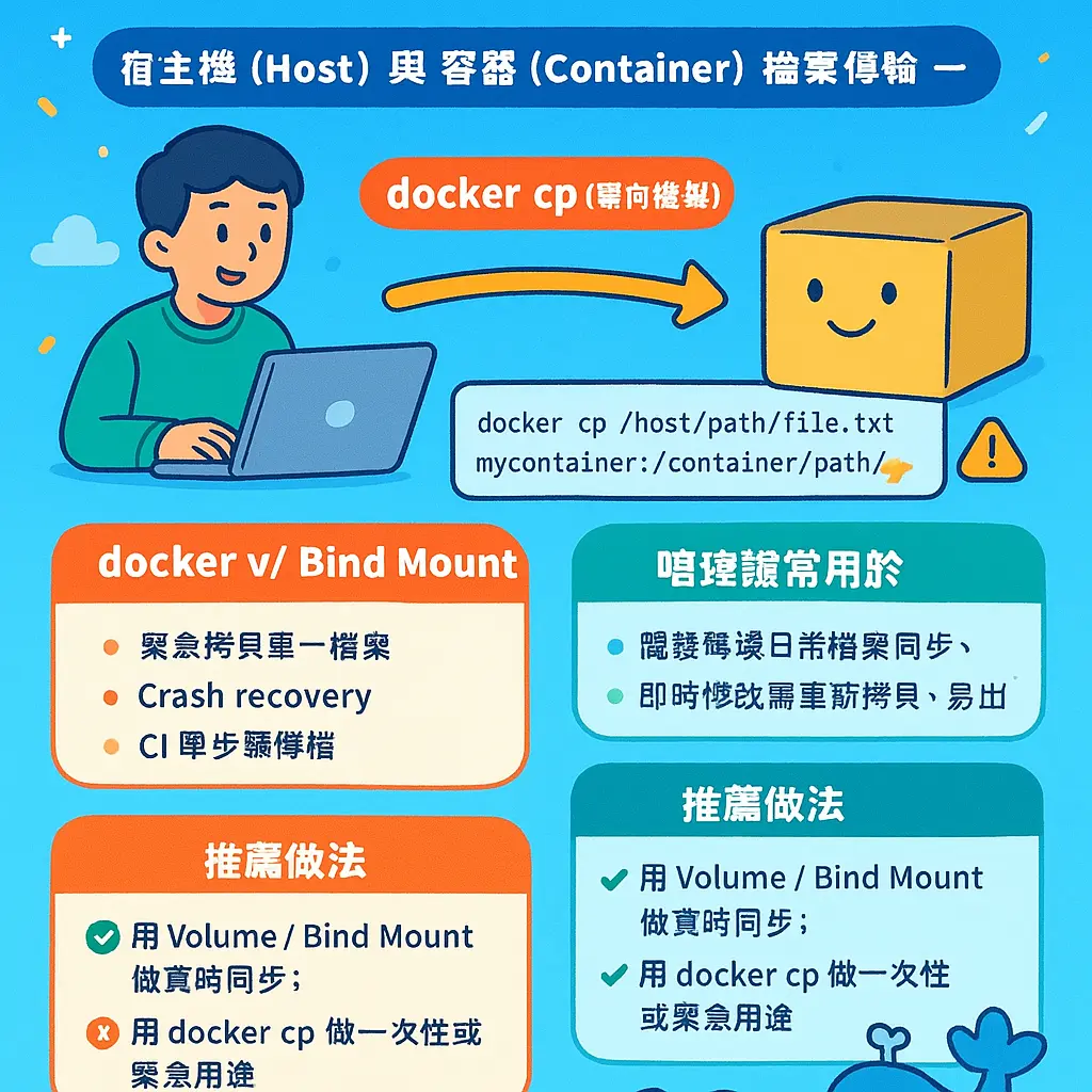 docker cp file - Container