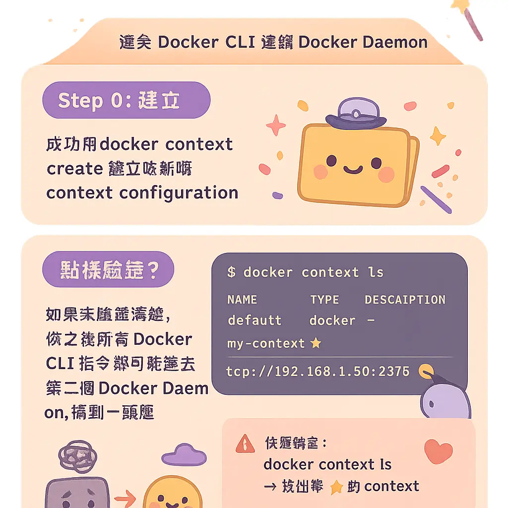 docker context create - Docker