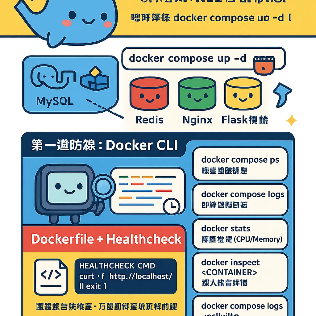 docker compose up - Dockerfile