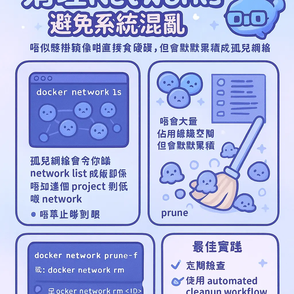 docker prune - 網絡