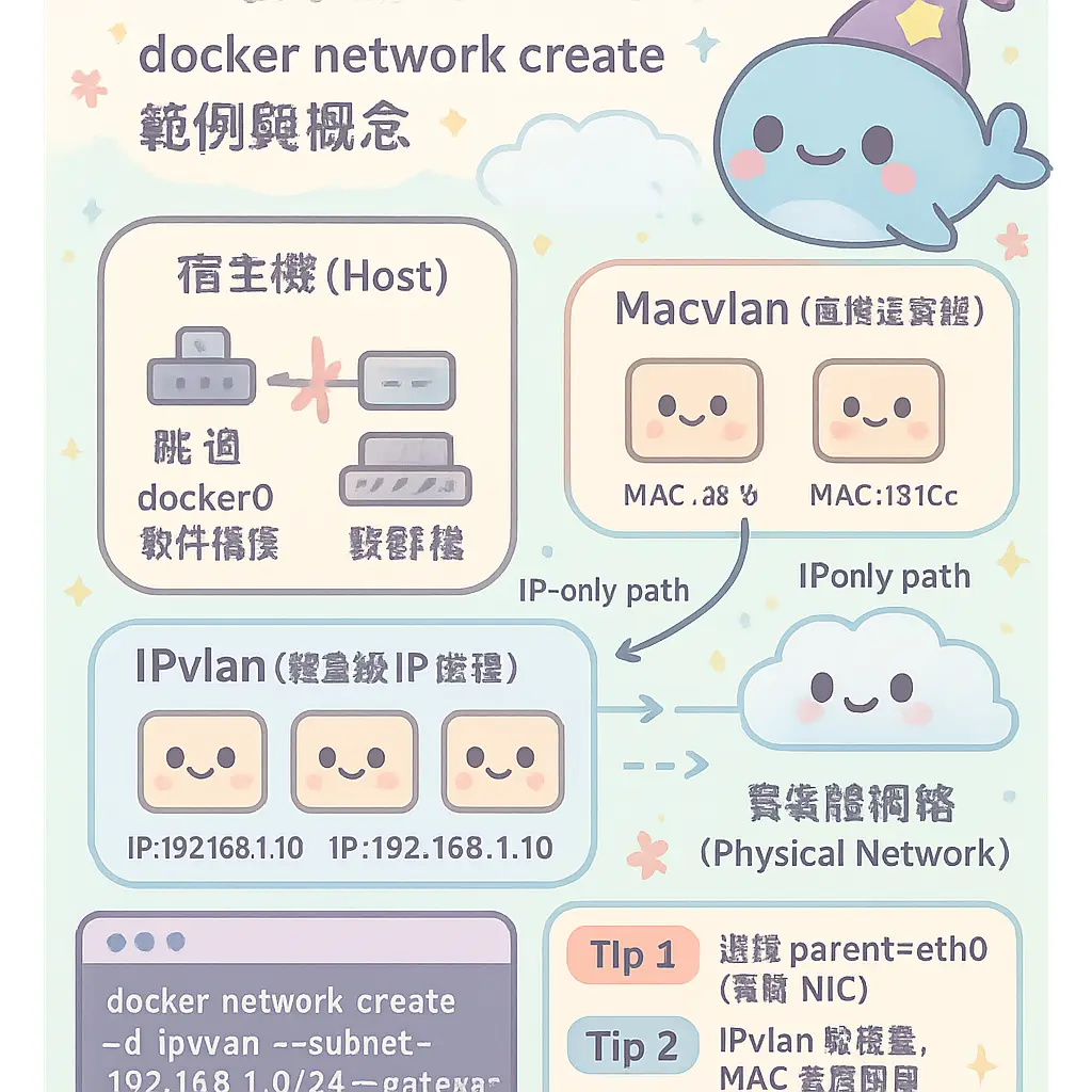 docker network create - IPvlan