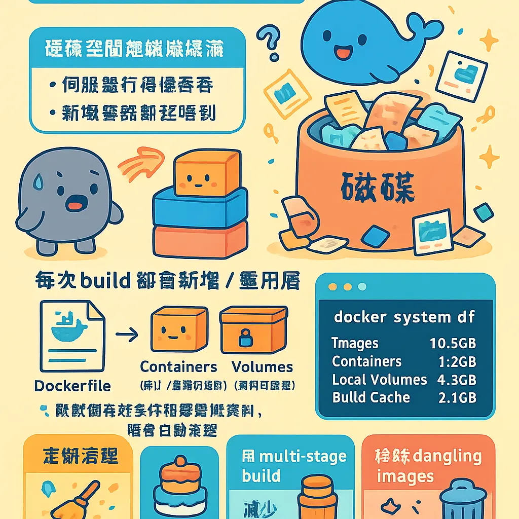 docker system df - Dockerfile