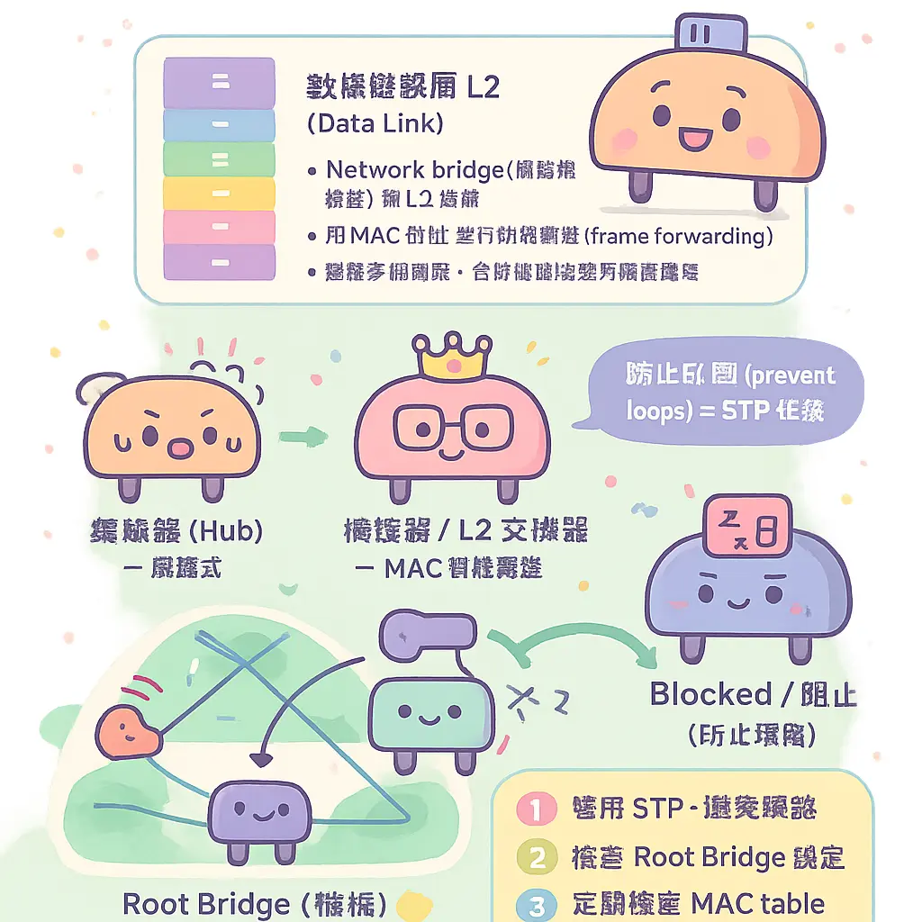 network bridge - Spanning