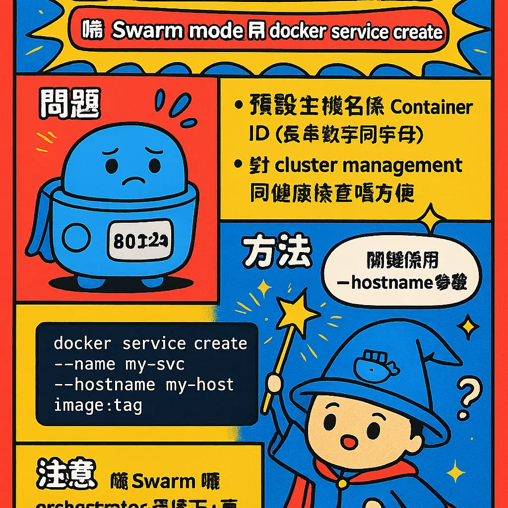 docker service create - Swarm