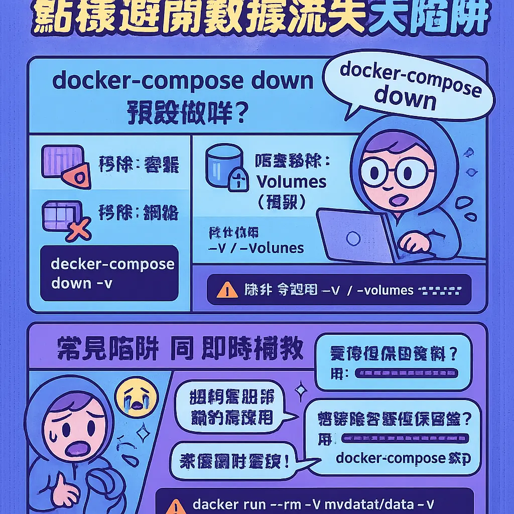 docker-compose down - 運維